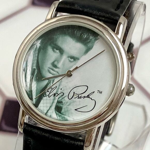 Vintage 2001 Valdawn x EPE Elvis Presley Musical Watch Plays “Love Me Tender” - Picture 4 of 16